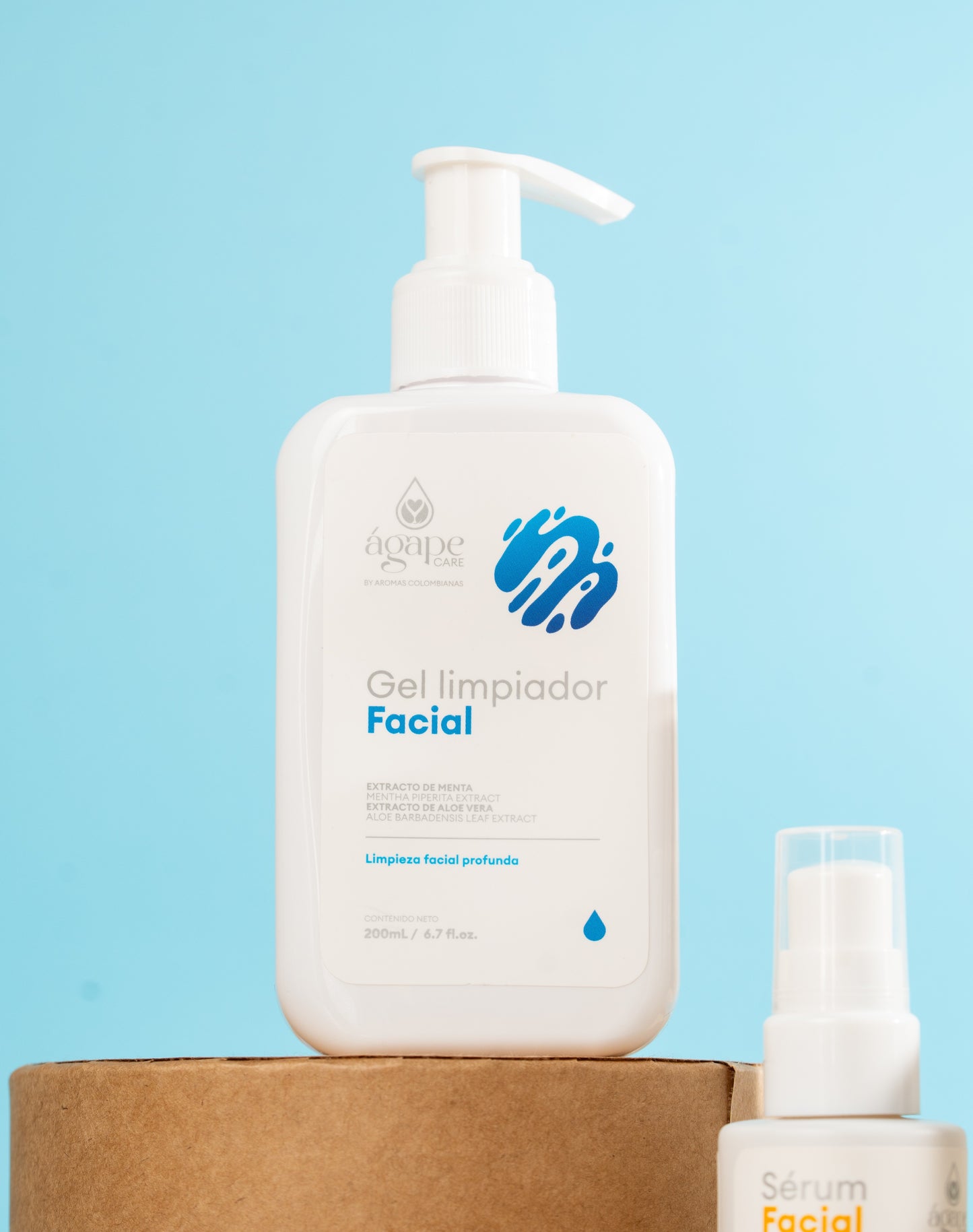 Gel limpiador facial