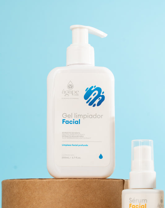 Gel limpiador facial